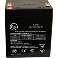 Battery Clerk AJC¬Æ  PowerSonic PS-1250F2 12V 5Ah Sealed Lead Acid Battery POWER-SONIC-PS-1250F2